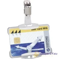 Identyfikatory - HOLDER DO KARTY DURABLE, TRANSPARENTNY - miniaturka - grafika 1