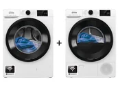 Zestawy AGD - GORENJE WPNEI94A1SWIFI/PL 9 kg 1400 obr + DPNE92GNLWIFI/PL 9 kg - miniaturka - grafika 1