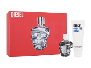 Diesel Only The Brave Woda Toaletowa 50ml Zestaw - Zestawy perfum męskich - miniaturka - grafika 1