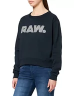 Swetry damskie - G-STAR RAW GraphicG-STAR RAW damski sweter graficzny, niebieski (Salute A612-C742), L - miniaturka - grafika 1