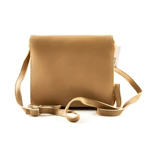 Torebka damska Ichi Iatina listonoszka beżowa mała - Torebki damskie - miniaturka - grafika 1