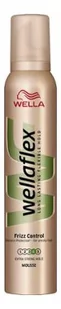 Wella Wellaflex, pianka do włosów Frizz Control, 200 ml - Kosmetyki do stylizacji włosów - miniaturka - grafika 1