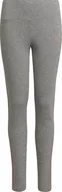 Legginsy - Adidas Legginsy adidas 3S Tight Jr HD4368 HD4368 szary 170 cm - miniaturka - grafika 1