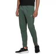 Spodnie męskie - Spodnie Dresowe Sportowe Adidas Męskie HM7892 Zielone XXL - miniaturka - grafika 1