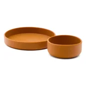 Zestawy naczyń dla dzieci - Silikonowy zestaw naczyń dla dzieci 2 szt. Lili – Kave Home - miniaturka - grafika 1