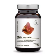 Układ pokarmowy - Aura Herbals Moja Wątroba: karczoch + ostropest + kurkuma tabletki (92g) MOJA WATROBA - miniaturka - grafika 1