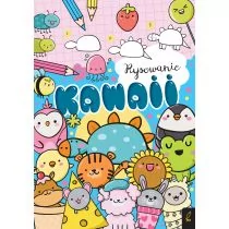 Rysowanie Kawaii. Niebieska - Kolorowanki, wyklejanki - miniaturka - grafika 1