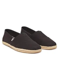 Espadryle męskie - Espadryle Toms Alpargata Rope 10019894 Czarny - miniaturka - grafika 1