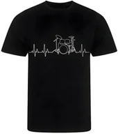 Koszulki męskie - KOSZULKA MĘSKA NADRUK DLA MUZYKA PERKUSJA MUZYCZNA PREZENT PREMIUM S - miniaturka - grafika 1