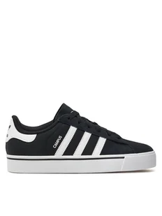 adidas Sneakersy Campus Vulc IH8038 Czarny - Buty dla dziewczynek - miniaturka - grafika 1
