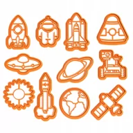 Formy do ciast - Foremki ciastek Kosmos Zestaw 11 szt. - miniaturka - grafika 1