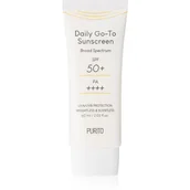 Kremy do twarzy z filtrem - Purito Daily Go-To Sunscreen lekki krem ochronny do twarzy SPF 50+ 60 ml - miniaturka - grafika 1