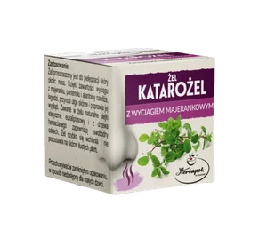 KATAROŻEL z wyciągiem majerankowym HERBAPOL 15g - Zioła - miniaturka - grafika 1