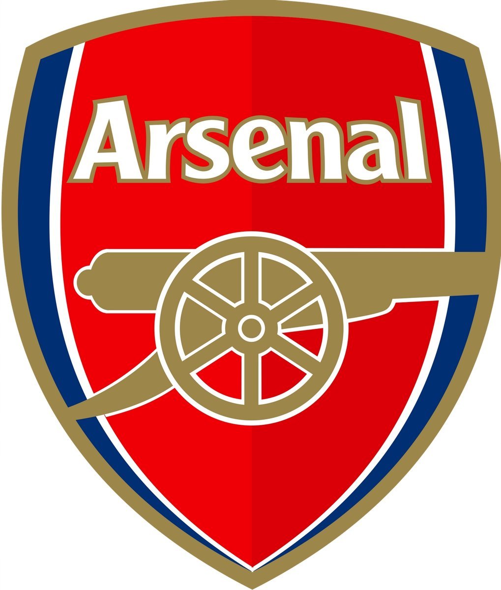 Arsenal Londyn logo Herb naklejka na ścianę 100cm