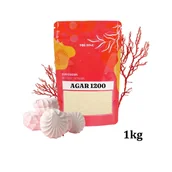 Dodatki do ciast w proszku - Agar Agar 1200 - naturalny zagęstnik z alg 1kg Tortino - miniaturka - grafika 1