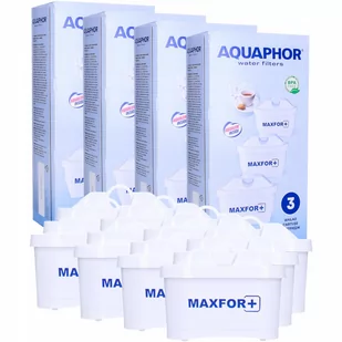 AQUAPHOR Filtry do wody Maxfor x 12 szt. do Brita - Wkłady filtrujące - miniaturka - grafika 1
