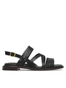 Sandały damskie - Clarks Sandały Ariany Strap 26185800 Czarny - miniaturka - grafika 1