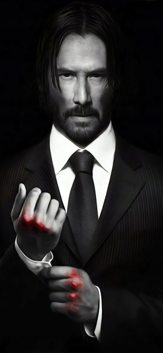 PODKŁADKA POD MYSZ Nadruk 22x18 cm John Wick 4 Keanu Reeves Tekst Prezent