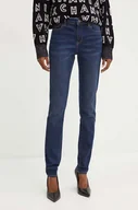 Spodnie damskie - Armani Exchange jeansy damskie kolor granatowy 8NYJ01 Y2H4Z - miniaturka - grafika 1