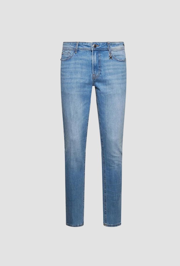 Jeansy męskie john richmond jeans slim fit denim light altro