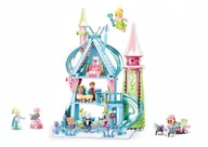 Klocki - Klocki Pałac Księżniczki 447 Elementów Zabawka Dla Dziewczynek Prezent - miniaturka - grafika 1
