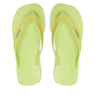 Japonki Melissa Mini Melissa Sun Long Beach II Inf 36100 Zielony - Buty dla dziewczynek - miniaturka - grafika 1