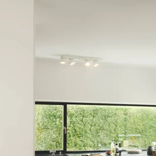 Nordlux Downlight Dzbanek, GU10, 4-punktowa, metalowa, biała - Lampy sufitowe - miniaturka - grafika 1