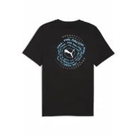 Koszulki sportowe męskie - Męska koszulka Graphic PUMA Black - miniaturka - grafika 1