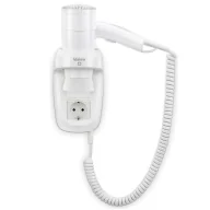 Suszarki do rąk i włosów - Hotelowa suszarka do włosów Valera Premium Smart 1600 W, białe tworzywo ABS - miniaturka - grafika 1