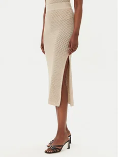 Marella Spódnica ołówkowa Arak2 2513301022 Beżowy Slim Fit - Spódnice - miniaturka - grafika 1