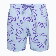 Spodnie sportowe męskie - Szorty kąpielowe męskie Nike Swoosh Line 5" Volley - miniaturka - grafika 1