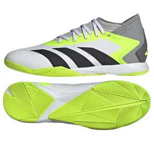 Buty piłkarskie adidas Predator Accuracy.3 IN M (kolor Biały. Zielony, rozmiar 46) - Buty sportowe męskie - miniaturka - grafika 1