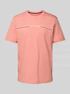 Koszulki męskie - T-shirt o kroju regular fit z czystej bawełny z nadrukiem z logo - miniaturka - grafika 1
