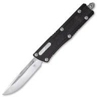 Noże - Nóż sprężynowy CobraTec D2 Large Sidewinder OTF Black - miniaturka - grafika 1