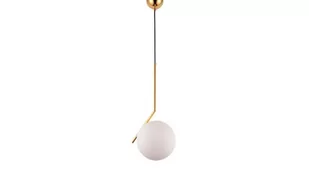 Lumina Deco Deco NOWOCZESNA LAMPA WISZĄCA BIAŁA SORENTO D20 LDP 1215-200 (WT+GD) - Lampy sufitowe - miniaturka - grafika 1