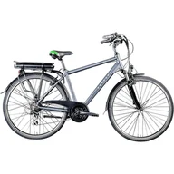 Rowery elektryczne - Rower elektryczny trekkingowy Zundapp szary rama 19 cali - miniaturka - grafika 1