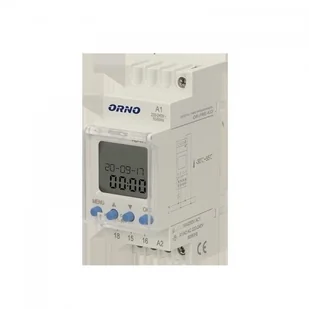 Orno Elektroniczny programator czasowy, 52 programy, 3 języki menu, 2 moduły, DIN TH-35mm OR-PRE-433 - Inne akcesoria elektryczne - miniaturka - grafika 6