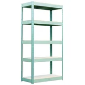 Szafy i regały magazynowe - Regal 5 półek 180 x 90 x 40 cm 175 kg wciskany - miniaturka - grafika 1