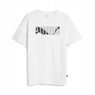 Koszulki męskie - PUMA KOSZULKA GRAPHICS WORDING 67718502 r XXL - miniaturka - grafika 1