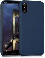 Etui i futerały do telefonów - Mocco Liquid Silicone Soft Back Case for Apple iPhone 11 Pro Blue - miniaturka - grafika 1