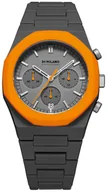 Zegarki męskie - Zegarek D1 Milano D1-PHBJ01 ORANGE BLAST POLYCHRONO 40.5MM - miniaturka - grafika 1