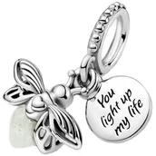 Charmsy - Charms do Pandora - CHARMS FLUORESCENCYJNY ŚWIETLIK - miniaturka - grafika 1