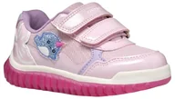 Buty dla dziewczynek - Geox B Lightyloo Girl A buty dziecięce - dziewczęce, Różowy liliowy, 23 EU - miniaturka - grafika 1