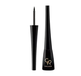 Golden Rose Golden Rose Liquid Eyeliner Dipliner eyeliner Black 5ml - Eyelinery - miniaturka - grafika 1