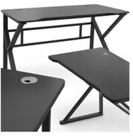 Biurka gamingowe - BIURKO GAMINGOWE KOMPUTEROWE DLA GRACZA KANZA - miniaturka - grafika 1