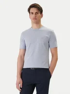 Koszulki męskie - BOSS T-Shirt Thompson 01 50468347 Fioletowy Regular Fit - miniaturka - grafika 1