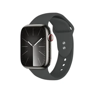 Crong Liquid - Pasek do Apple Watch 42/44/45/49 mm (grafitowy) - Akcesoria do smartwatchy - miniaturka - grafika 1