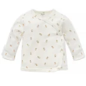 Kaftaniki dla niemowląt - PINOKIO KAFTAN WIAZANY LOVELY DAY BEIGE ECRU MISIE 50 - miniaturka - grafika 1