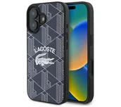 Etui i futerały do telefonów - Lacoste Monogram Vintage Logo MagSafe do iPhone 16 Granatowy - miniaturka - grafika 1