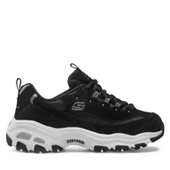 Sneakersy damskie - Sneakersy Skechers Biggest Fan 11930/BLK Czarny - miniaturka - grafika 1